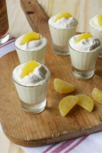 Lemon Drop Pudding Shots