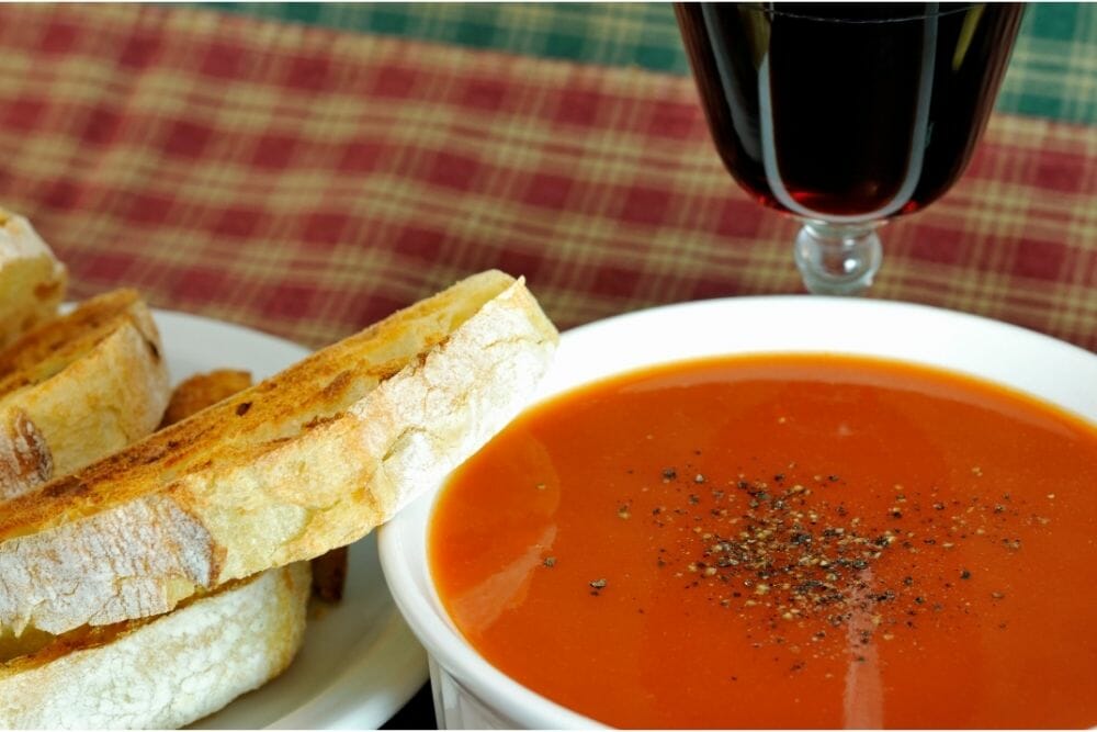 Tomato soup bread