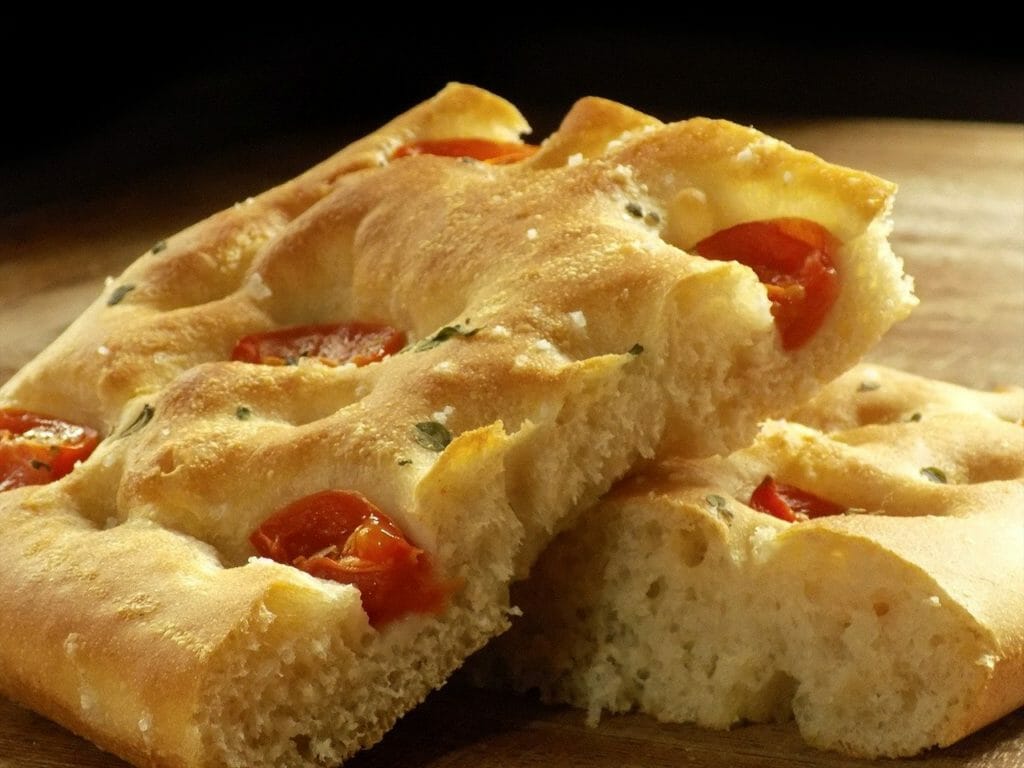 Focaccia - foods that start with F