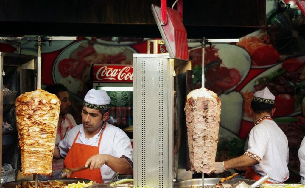 Doner kebabs - foods that start with D