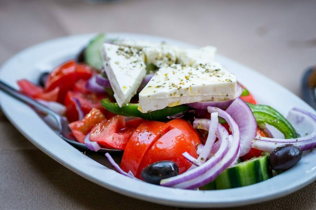 Greek Salad - foods that start with G