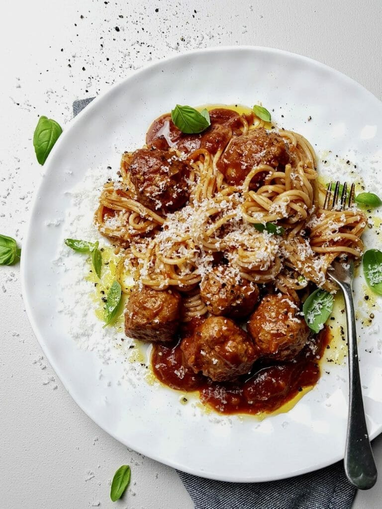 Italian Meatballs - foods that start with I