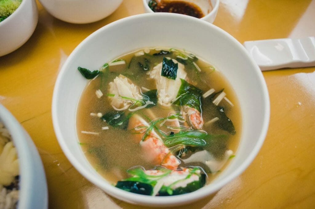 Miso soup - foods that start with M