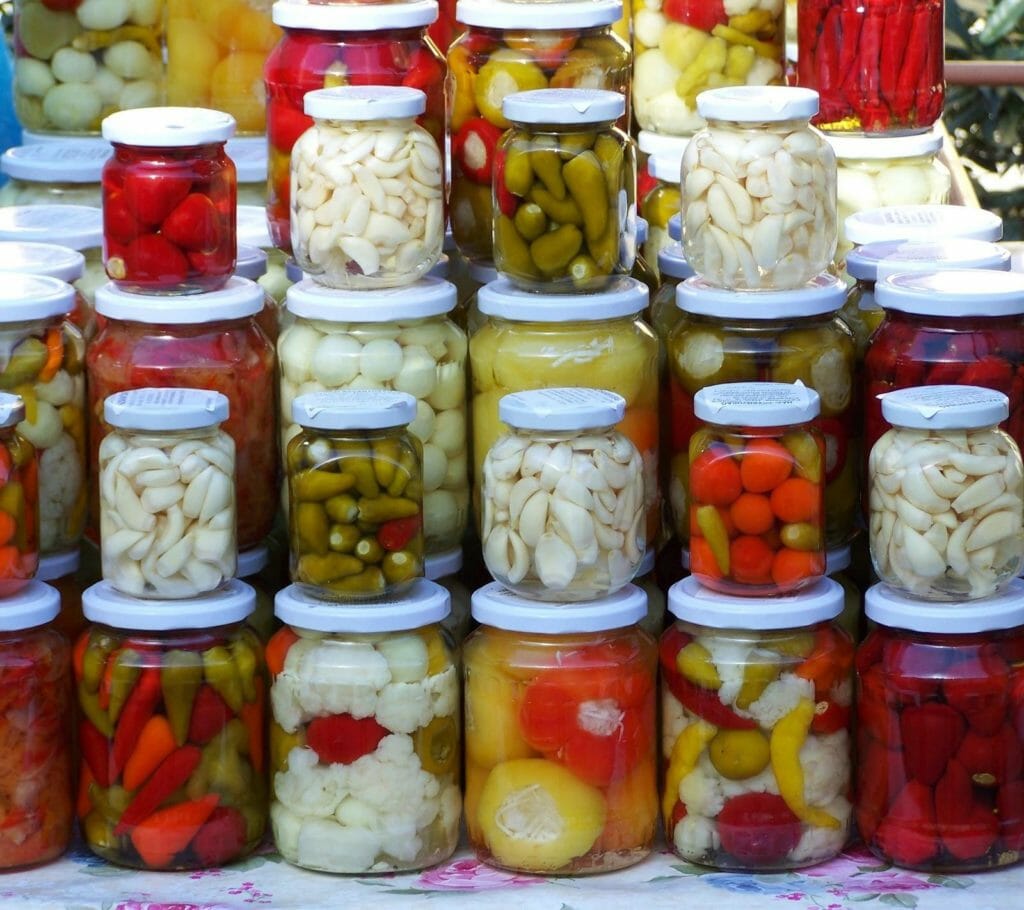 Pickle - foods that start with P