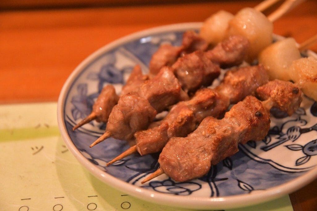 Yakitori - foods that start with Y