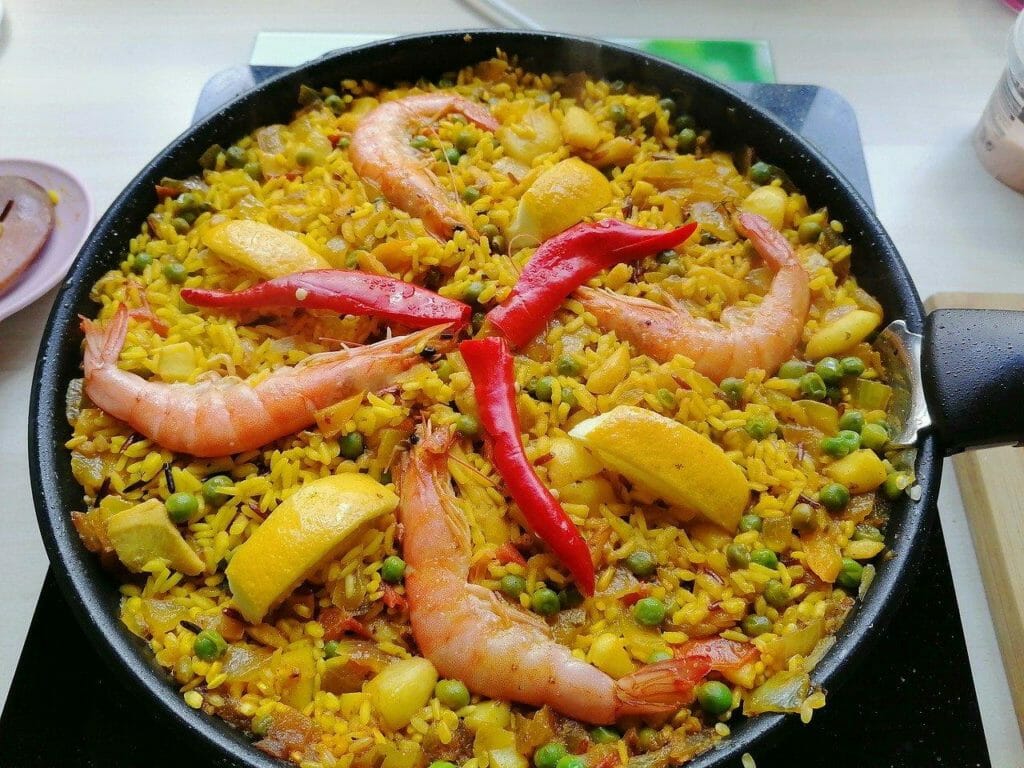 Paella - foods that start with P