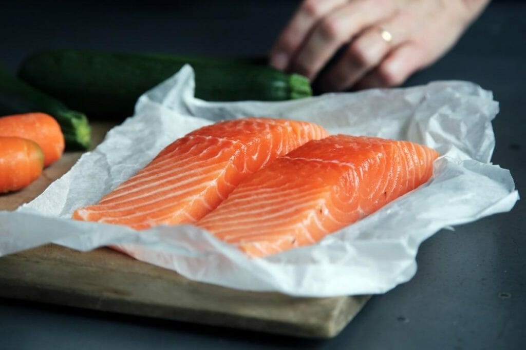 Salmon - foods that start with S