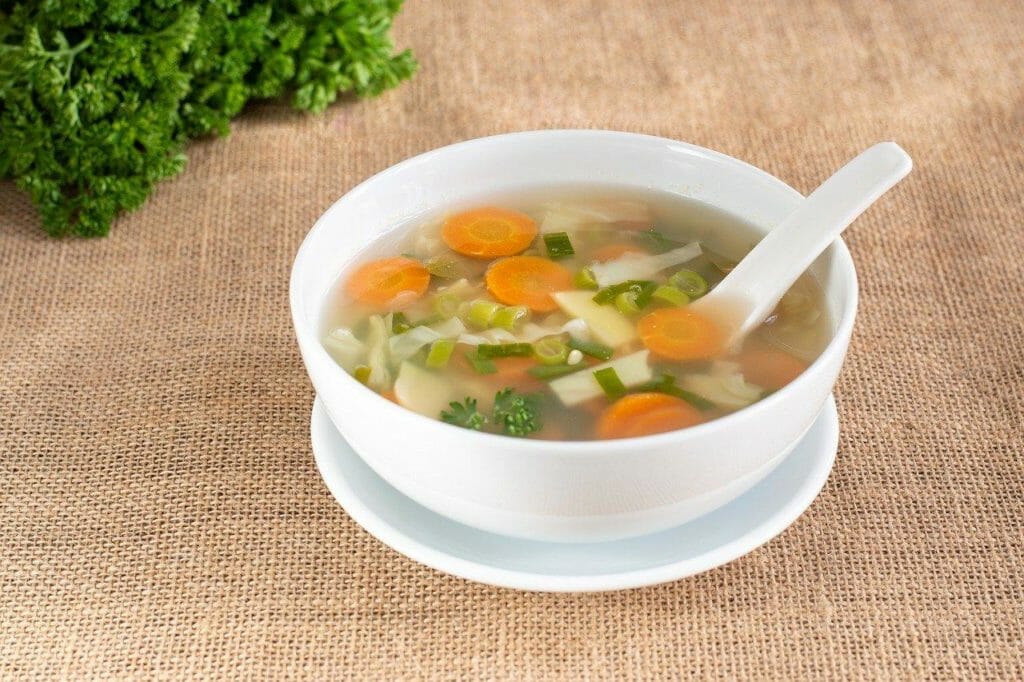 Soup - foods that start with S
