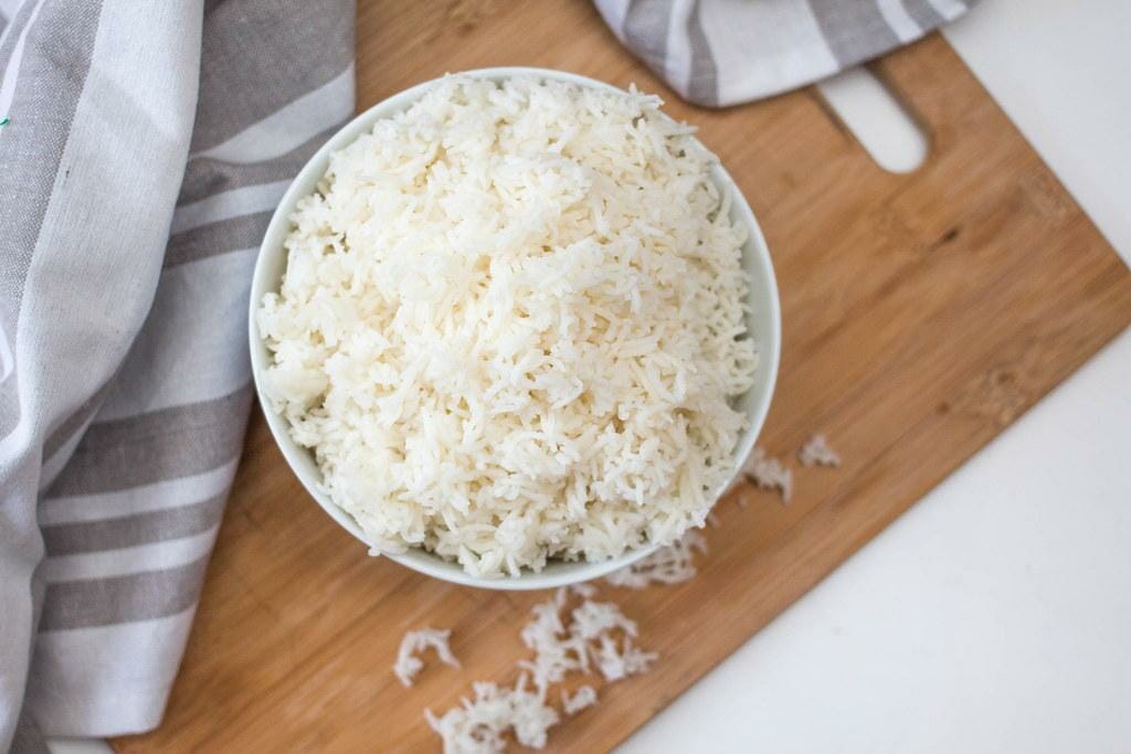 White rice - foods that start with W