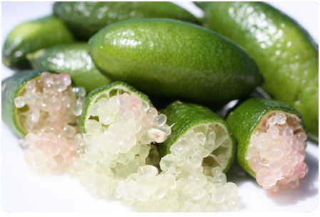 Finger lime - fruits that start with F