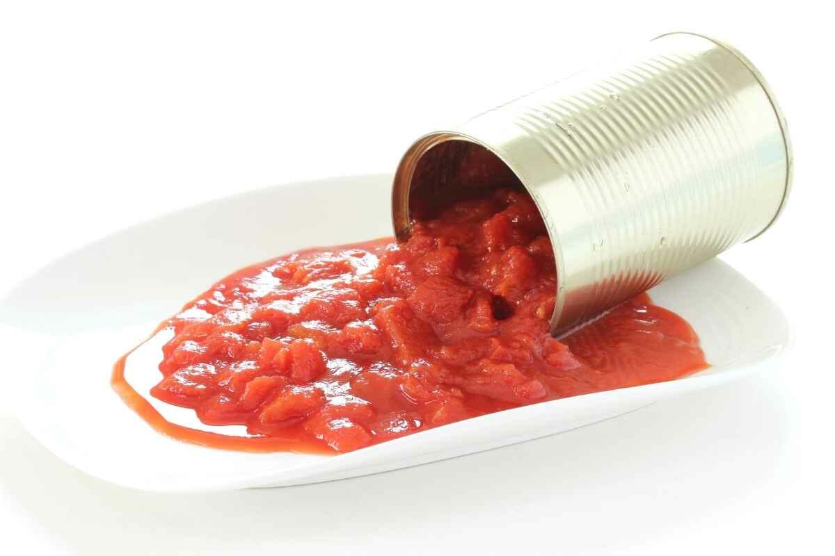 A Can Of Diced Tomatoes