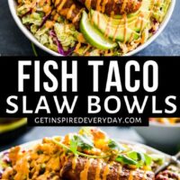 Fish Taco Bowls