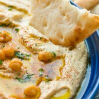 Hummus And Pita Bread