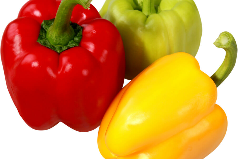 Bell peppers as tomato substitute