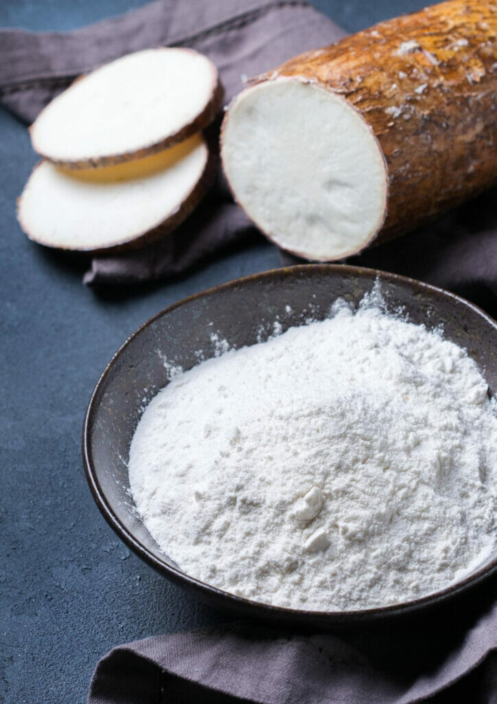 Cassava Flour as water chestnuts substitute