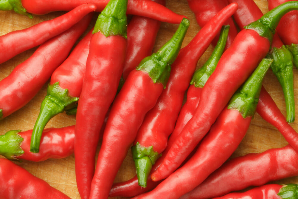 Cayenne Peppers As Green Pepper Substitute
