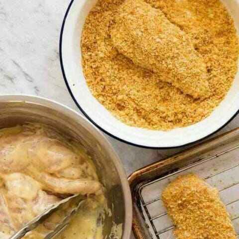 How To Bread Chicken With Gelatin